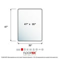 thumbnail image 4 of Pemberly Row Tapis de Chaise en Polycarbonate Transparent - 35 x 47 Pouces, 4 of 9