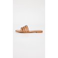 thumbnail image 5 of Tory Burch Women's INES Leather Cage Slides, Camello/Camello, 7, 5 of 6