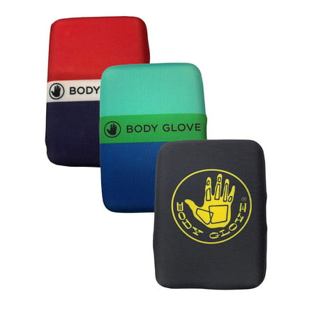 Body Glove Men's RFID Blocking Water Resistant Neoprene Wallet- Surfing/Beach Hard Shell/Soft Cover Pack of