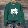 thumbnail image 5 of hotojiny St. Patrick's Day Shirt for Girls Cute Graphic T-Shirt Toddler Boys Long Sleeve Pullover Kids Tops St. Patrick's Day Gift 1-13 T, 5 of 5