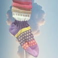 thumbnail image 2 of Women's Non-Slip Cabin Socks, Ultra Soft Thermal Fuzzy Foot Warmers for Cold Weather US 6 to 11, 2 of 5