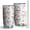 White Buffalo Skull, variant on 20oz Tumblers White Buffalo Skull Flower Arrow Pattern Stainless Steel Vacuum Insulated Double Wall Travel Tumbler Cups Mug with Lid and Straw,Cleaning Brush for Cold & Hot Drinks