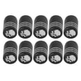 thumbnail image 3 of Tire Stem Valve , 10 Pieces Cool Design Dustproof Wheel Valve Covers  For SUVs Bikes Trucks Motorcycles Black, 3 of 8