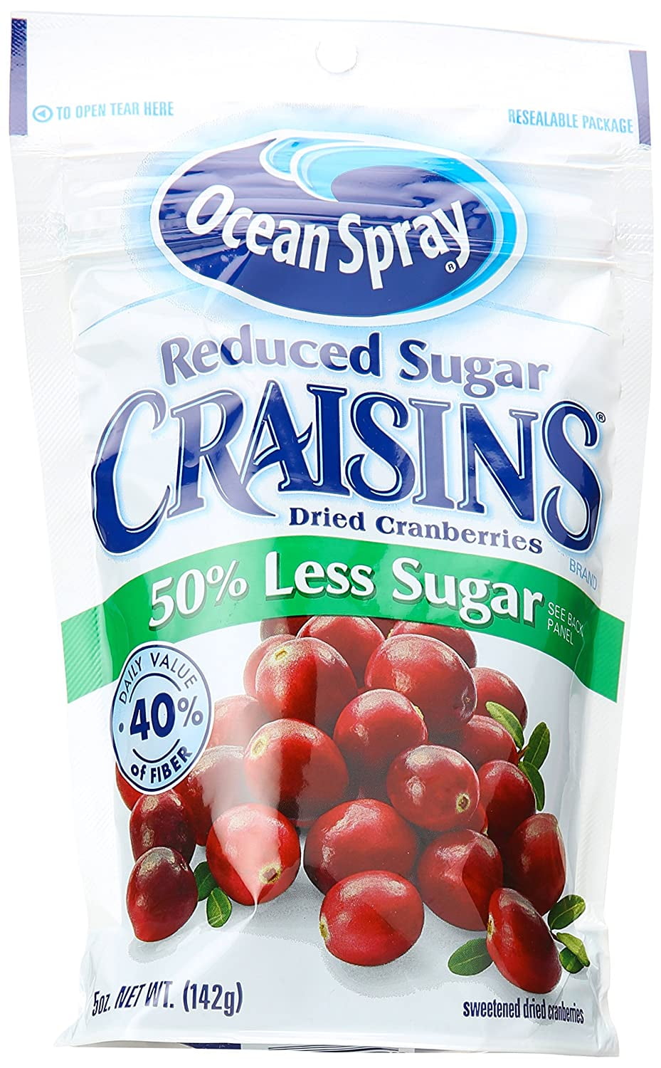 Craisins Reduced Sugar Dried Cranberries, 5 oz
