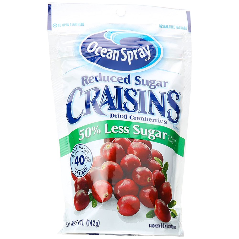 Craisins Reduced Sugar Dried Cranberries, 5 oz