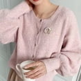 thumbnail image 3 of K-KED Fashion Man Women Ladies Brooch Cute Letter King Sweater Coat Accessories Gift-_-A, 3 of 9