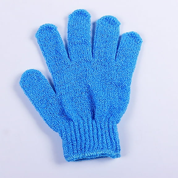 Hesxuno 5Pcs Exfoliating Gloves for Shower,Body Exfoliator Glove,Scrub Exfoliate Glove,Mitt Bath Face Spa Hand Scrubber Wash Deep Scrubbing Dead Skin Shower Gloves for Women Men