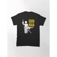 thumbnail image 1 of Iron Man Ironing Housework Comic Hero Laundry Parody Unisex T-Shirt NB180, S-5XL, 1 of 4