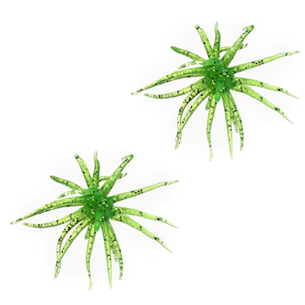 2Pcs Sea Urchin Fishing Lure With High Buoyancy Soft Floating Swimbait