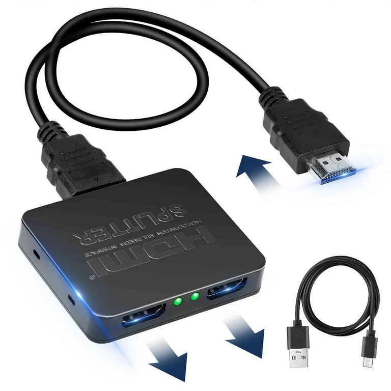 hdmi splitter 1 in 2 out