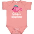 thumbnail image 3 of Inktastic Grandpa Fishing Buddy Girls Fish Girls Baby Bodysuit, 3 of 5