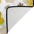 thumbnail image 4 of Coolnut Lightweight Soft Area Rugs 63 x 48 in, Koala Bear Sitting On Meadow Floor Mat for Kids Playing Room Hardwood Floor Living Room Nursery Rugs, 5'3" x 4', 4 of 6