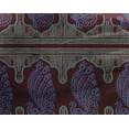 thumbnail image 4 of oneOone Tissu Georgette Viscose Imprimé Paon en Blocs Tissu de Couture BTY 42 Pouces de Large, 4 of 4