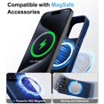 thumbnail image 4 of Funda magnética BXYJY para iPhone 15 Pro Max con soporte, 4 of 7