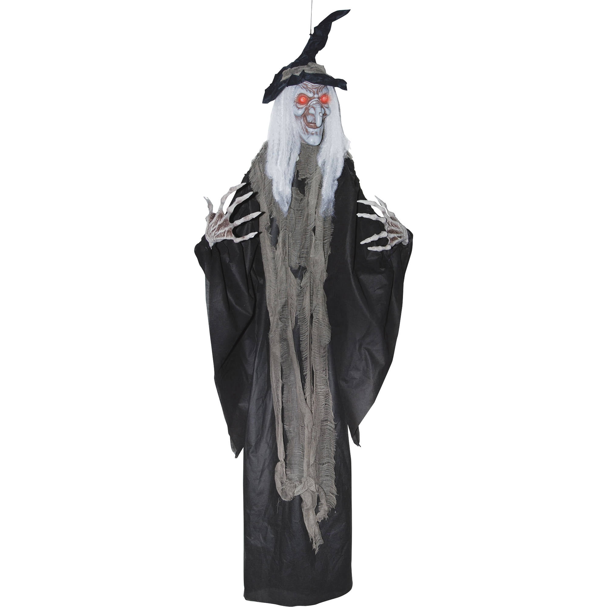 Hanging Witch 6' Halloween Decoration