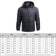 thumbnail image 2 of Abrigo Abrigo de hombre Senderismo Camping Ropa deportiva Térmica Exterior Outwears Primavera Otoño Chaqueta Ygjytge Gris T 3EG para Hombre, 2 of 6
