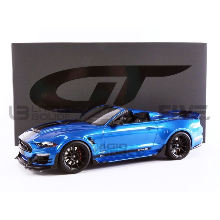 Shelby Mustang Super Snake Blue Hornet Kona Blue 2021 - Miniature 1/18 GT Spirit GT871