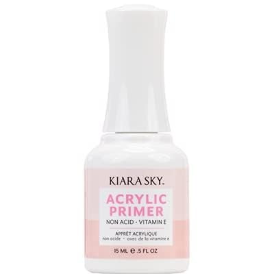 Imprimador de uñas acrílico Kiara Sky, 15 ml, vitamina E, bajo olor