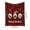 Red, variant on Christmas Comfortable Plush Blanket,Soft Flannel Fleece Gnome Blanket,Red Buffalo Plaid Christmas Throw Blanket for Home Office Living Room Sofa Couch,51" x 59"