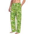 thumbnail image 6 of Susaid St. Patrick's day1 Print Mens Pajama Pants Set Sleep & Lounge Pants, PJ Bottoms with Pockets and Button Fly-XX-Large, 6 of 6