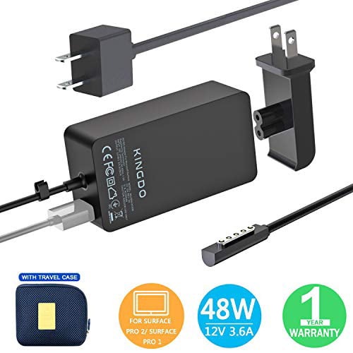 Batpower 12V 3.6A 48W Surface Pro 2 1 RT Charger Power Supply Adapter Microsoft 