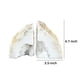 thumbnail image 5 of Sujetalibros Benzara, piedra blanca natural, 9 x 8 x 12 cm, geoda, 5 of 9