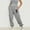 Gray, variant on Women's Sweatpants Wide Leg High Waist Loose Flare Sweatpants Fashion Fitness Sports Loose Elastic Waist Long Sweatpants Drawstring Sports Joggers Solid Color