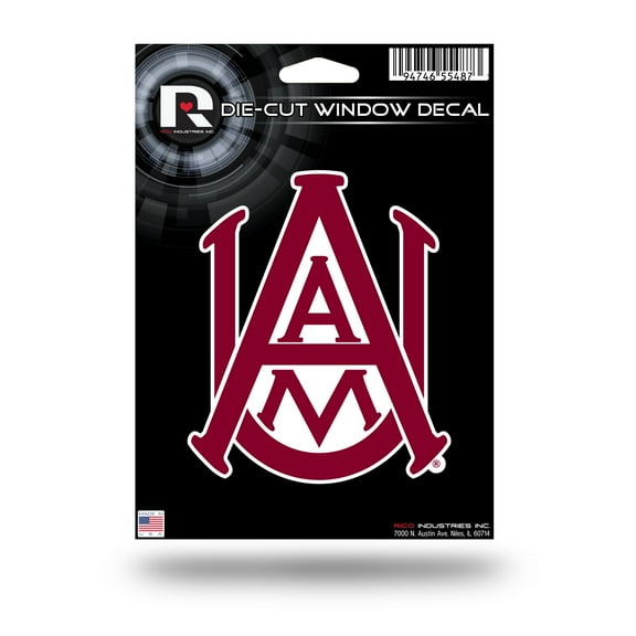 ALABAMA A&M MEDIUM DIE CUT DECAL