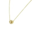 thumbnail image 2 of 925 Sterling Silver White CZ Womens Evil Eye Hamsa Pendant Necklace, 2 of 3