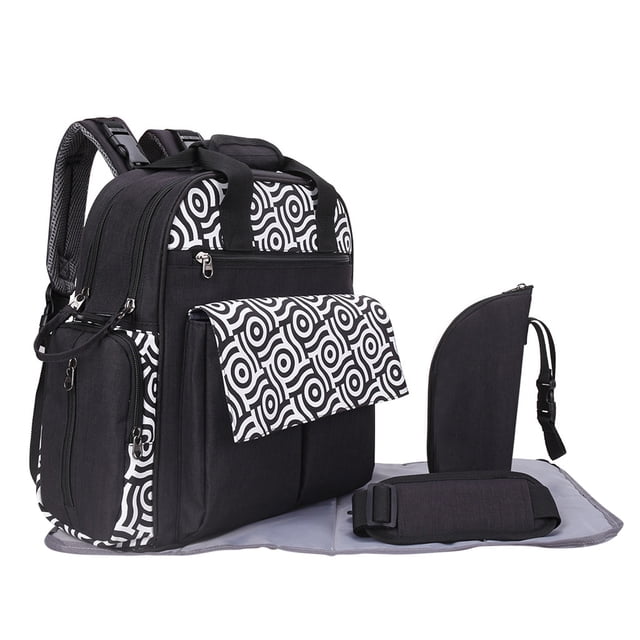 Large Multifunction Waterproof Baby Nappy Changing Bag Diaper Bag Maternity Bag