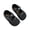 Black, variant on Owordtank Little Girls Mesh Mary Jane Sandals Breathable Closed Toe Lightweight Kids Water Shoes