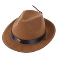 thumbnail image 2 of Sombrero de vaquero para mascotas para conejo Cosplay para Marrón Zulema Sombrero de vaquero para mascotas, 2 of 7