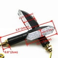thumbnail image 3 of Street Dirt Motorcycle Sports LED Flowing Blinker Flash Turn Signal Indicator Light For Universal, 3 of 5