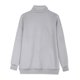 thumbnail image 4 of Chaquetas y abrigos casuales de manga larga sin capucha para mujer, chaqueta con cremallera, sudaderas de polar extragrandes de manga larga con bolsillos, atuendo informal preppy de otoño para adolesc, 4 of 5