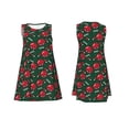thumbnail image 7 of Lsque Ladybugs In Love Pattern Summer Dresses for Women – Sleeveless T-Shirt Swing Sundress, Perfect for the Beach and Casual Days, 7 of 7