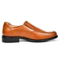thumbnail image 3 of Bruno Marc Men's Classic Formal Dress Shoes Square Toe Loafer Shoes Casual Work Shoes GOLDMAN-02 BROWN Size 12, 3 of 4