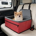 thumbnail image 7 of Portable Puppy Dog Car Seat, Dog Booster Seat for Small Dogs (Up to 20 lbs) - Portable Puppy Car Seat with Thick Cushion and Storage Pockets, 7 of 7
