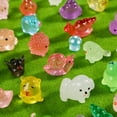 thumbnail image 2 of Minifiguras de animales de resina Teenzee, 210 unidades, para jardín de hadas, 2 of 8