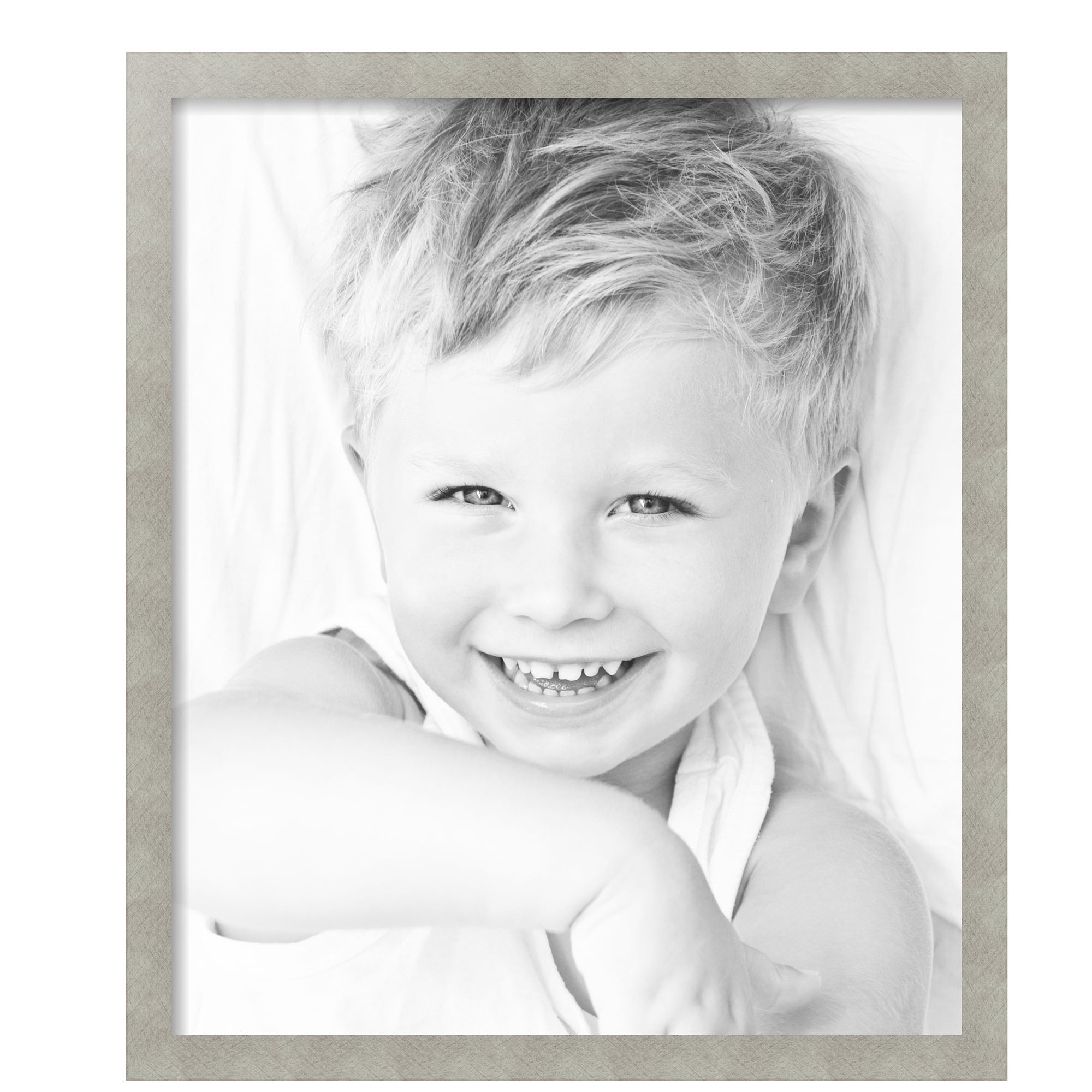 ArtToFrames 22" x 26" Classic Silver Picture Frame, 22x26 inch Gray MDF Poster Frame (WOM-4499), 4 Pack