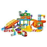 VTech Go! Go! Smart Wheels Roadmaster Playset with Toy Train Vehicle