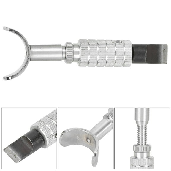 Ball Bearing Swivel Knife Tungsten Steel Adjustable DIY Hand Made Leather Carving Tool(With M2 Head )