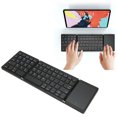 thumbnail image 1 of Clavier Portable, Clavier Pliable B089T 3 BT Clavier Clavier Sans Fil Conception Next-Gen, 1 of 14