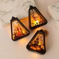 thumbnail image 6 of CoreLiving Halloween Lantern Decorative Light Up Pumpkin Lamp for Porch Yard Tabletop Display Indoor Halloween Decor Spooky Party Night Light Lamp, 6 of 10