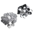 thumbnail image 1 of 100 Juegos de Kit para Hacer Insignias Suministros para Hacer Insignias Metálicas en Blanco para Decoración de Actividades Artesanales de Bricolaje ANGGREK Otros, 1 of 8
