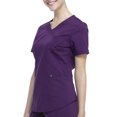 thumbnail image 6 of Scrubstar Women's Premium Ultimate Mock Wrap Scrub Top, 6 of 8