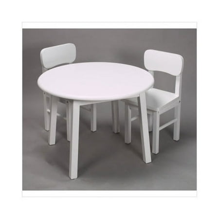 Bundle-64 Gift Mark Kids' Round Table and Chair Set (3 Pieces)