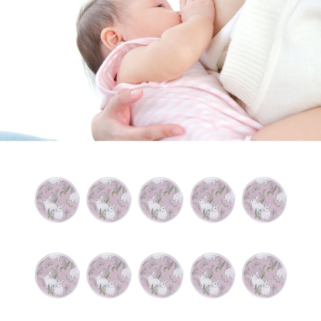 Almohadillas para pezones de lactancia suaves transpirables cómodas de absorción rápida con bolsa de almacenamiento para el hogar ANGGREK Otros