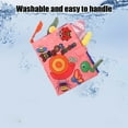 thumbnail image 5 of FastXmas Baby Montessori Toys, Early Education Toy Touch and Feel Crinkle Cloth Toy for Infant Baby 0-18 Months, Early Development Interactive Stroller Soft Toys, Newborn Gifts for Boys Girls, 5 of 6