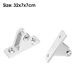 thumbnail image 4 of Accesorios para sombrilla de barco, espejo desmontable portátil Universal, tobogán de mandíbula pulido, barcos de pesca, cubierta con bisagras, montaje para tuberías de 25/22mm Inevent TO001120-00, 4 of 6