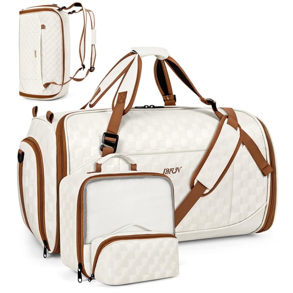 Set de bolsas de ropa IBFUN 4 en 1 convertibles para viajes, 3 piezas